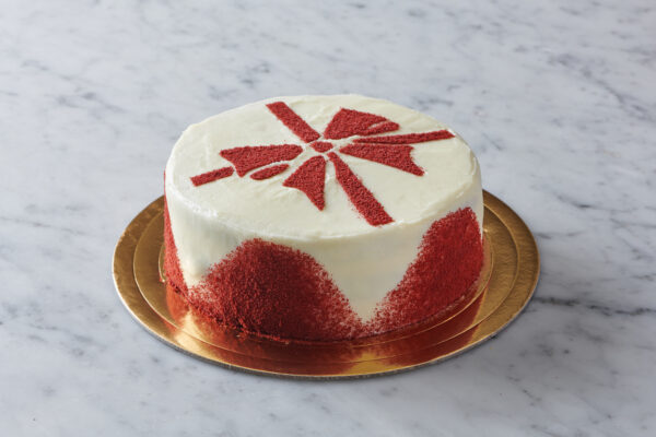 Holiday Red Velvet Cake Round